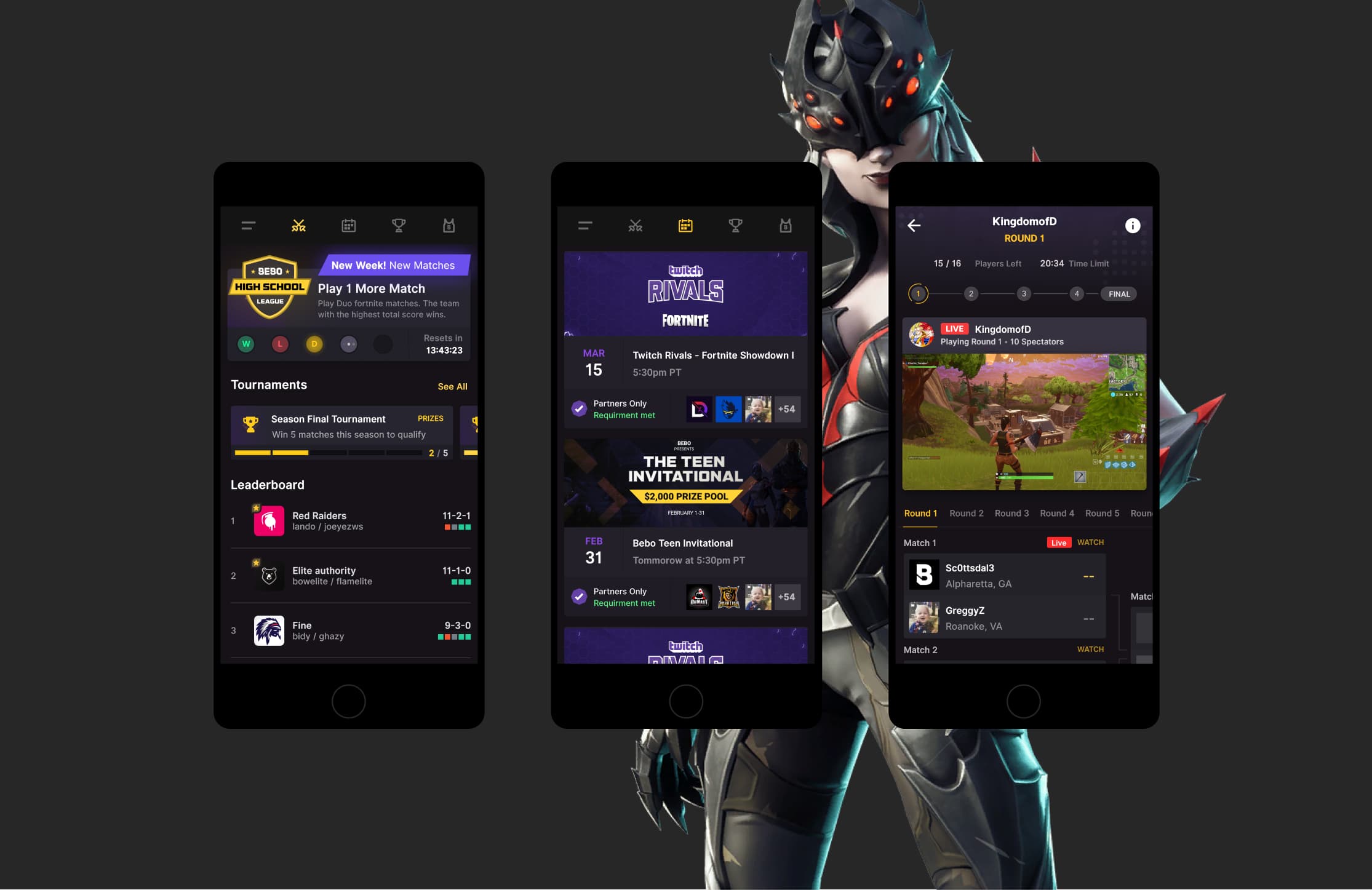 Bebo Tournaments