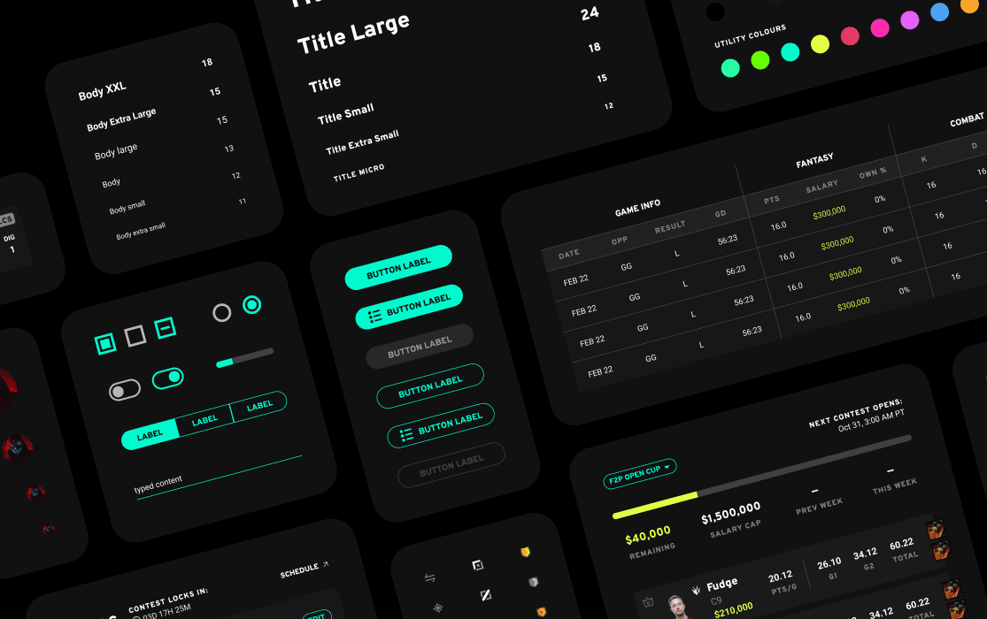Esports One Design System